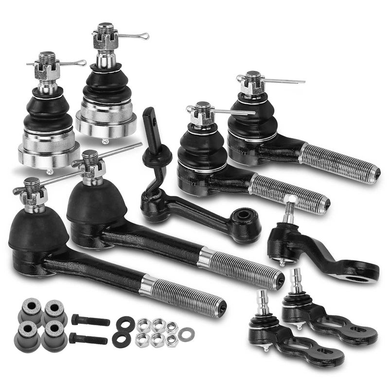 12x Control Arm Tie Rod End Ball Joint for Ford Lincoln Mercury 1995-2002