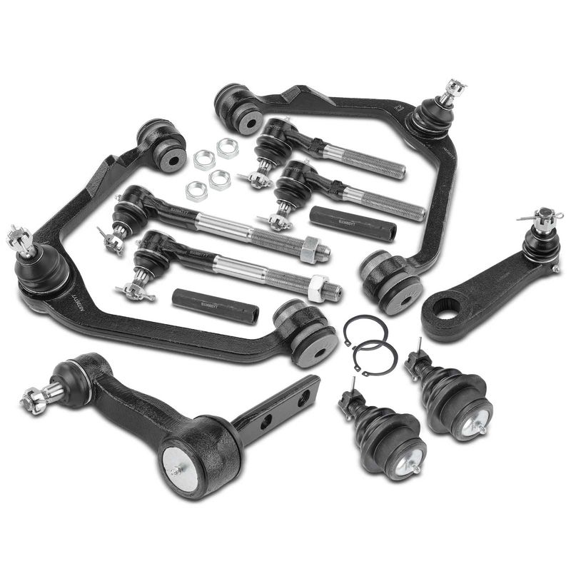 12x Control Arm with Ball Joint Tie Rod End for Ford F-150 Lincoln Navigator