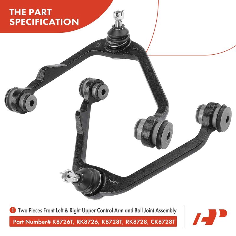 12x Control Arm with Ball Joint Tie Rod End for Ford F-150 Lincoln Navigator