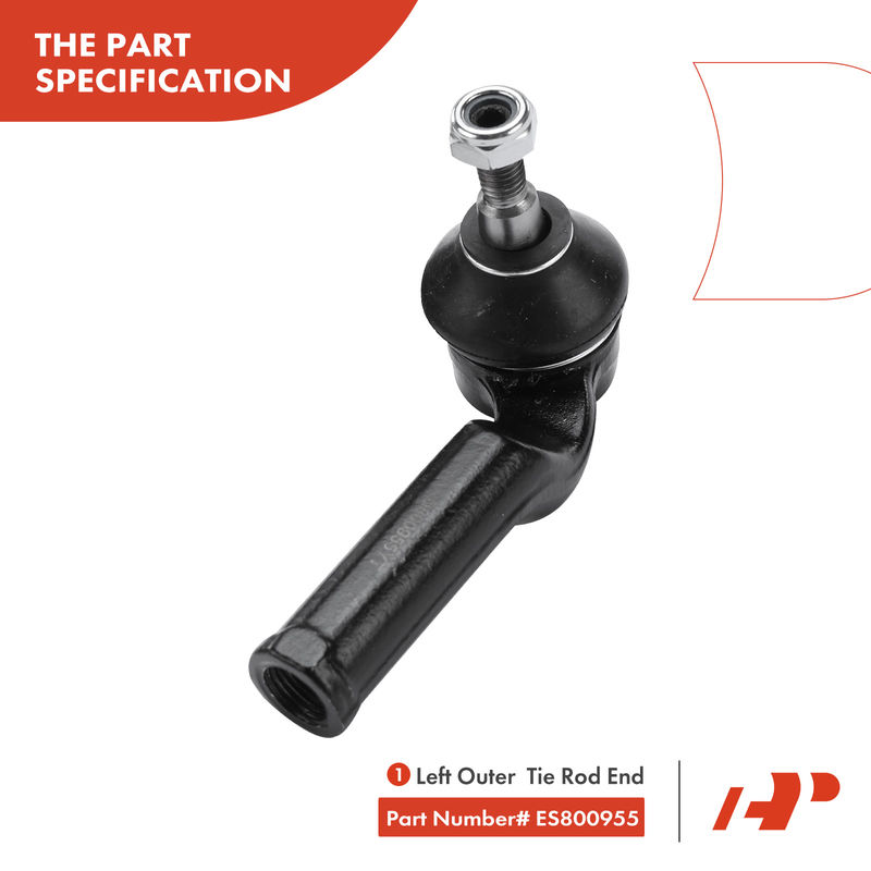 2x Front Outer Tie Rod End for Ford C-Max Escape Focus Lincoln MKC 15-19