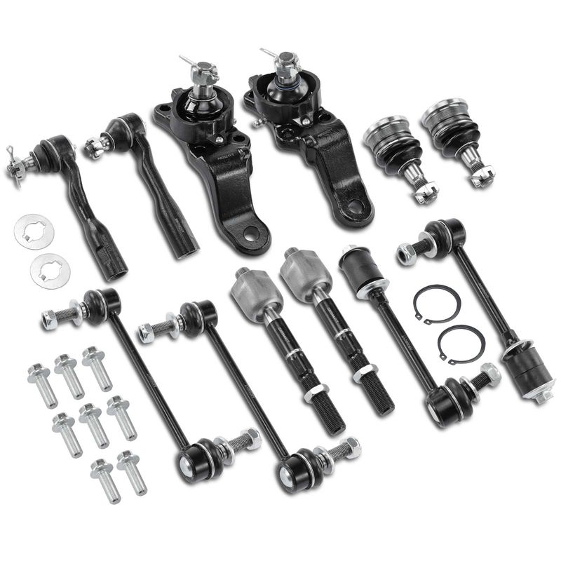 12x Sway Bar End Link Tie Rod End Ball Joint for Toyota Tundra 2004-2006 RWD
