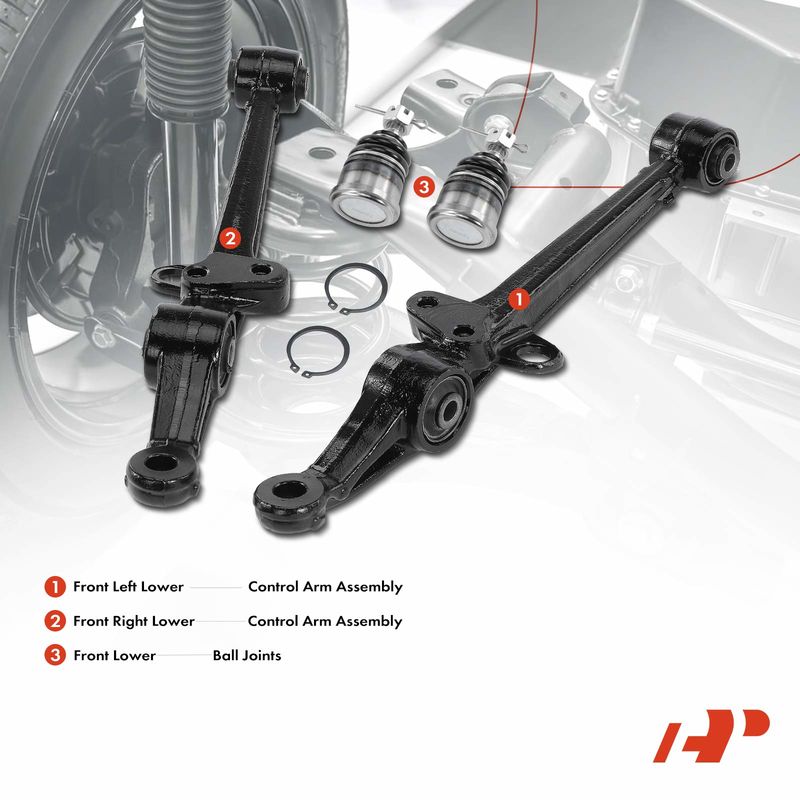 4x Control Arm Ball Joint for Honda Accord 1994-1997 Odyssey Isuzu Acura CL