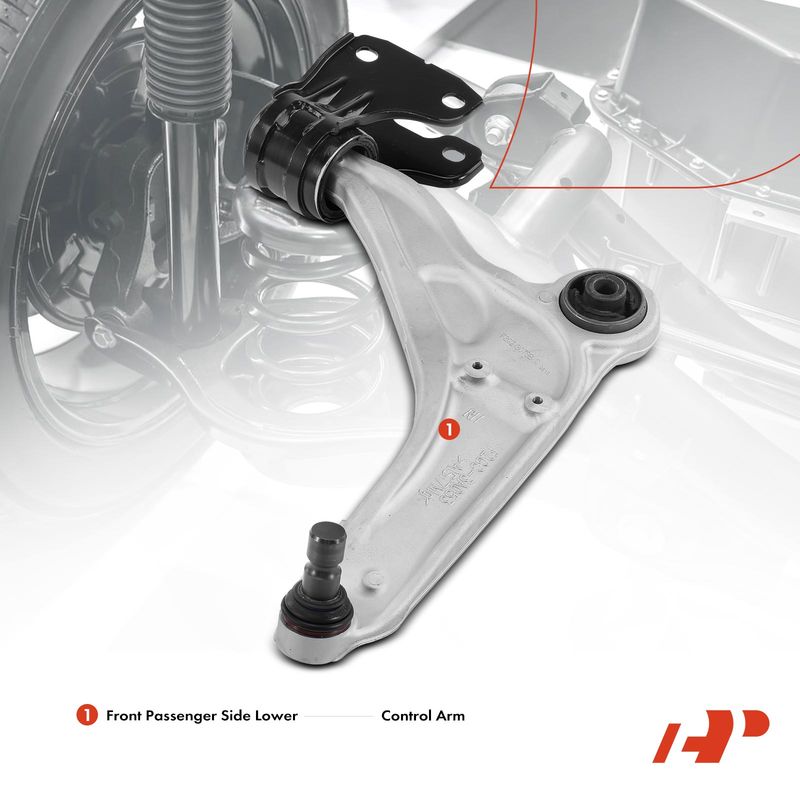 Front Right Lower Control Arm with Ball Joint for Ford Edge Lincoln MKX