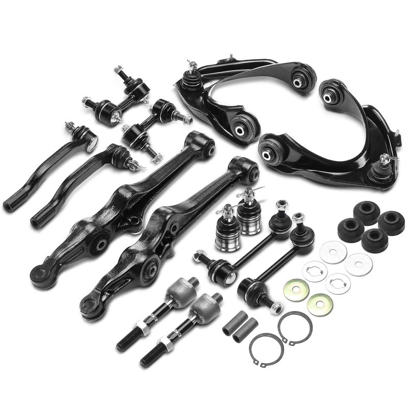 16x Control Arm Ball Joint Sway Bar Link Tie Rod End for Honda Accord