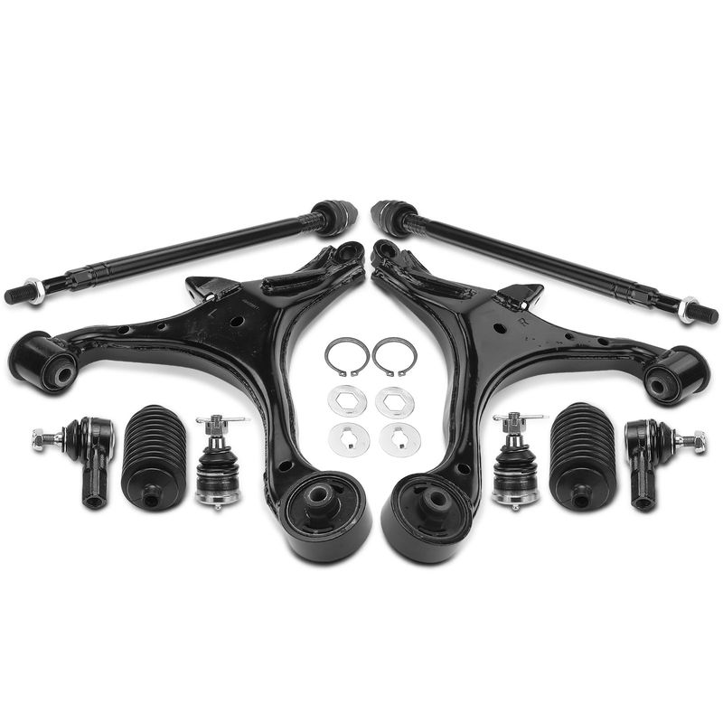 10x Control Arm & Ball Joint & Tie Rod Kit for Honda Civic 2001-2005 1.3L 1.7L