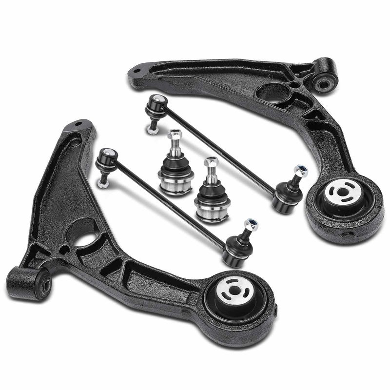 6x Control Arm with Ball Joint & Sway Bar for Chrysler Sebring 07-09 Dodge