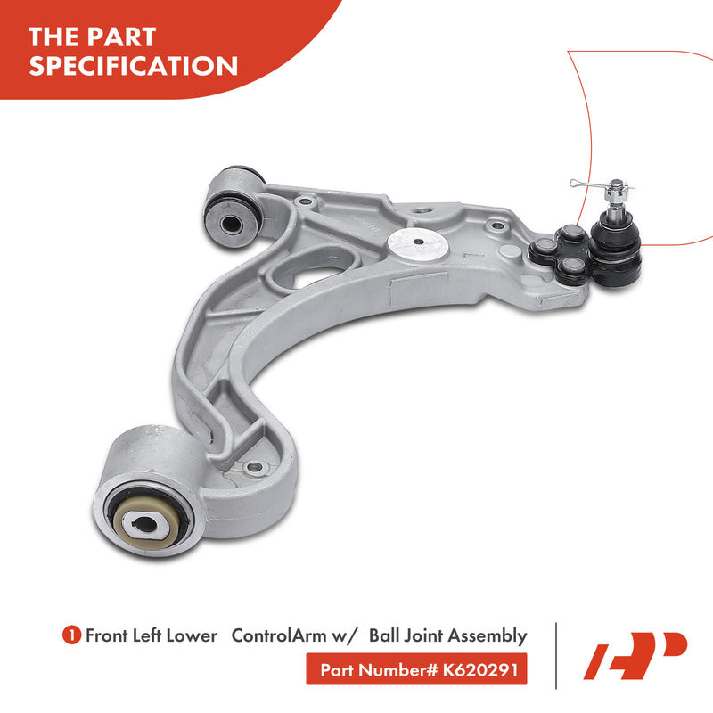 8x Control Arm with Ball Joint & Tie Rod End for Buick LeSabre Cadillac