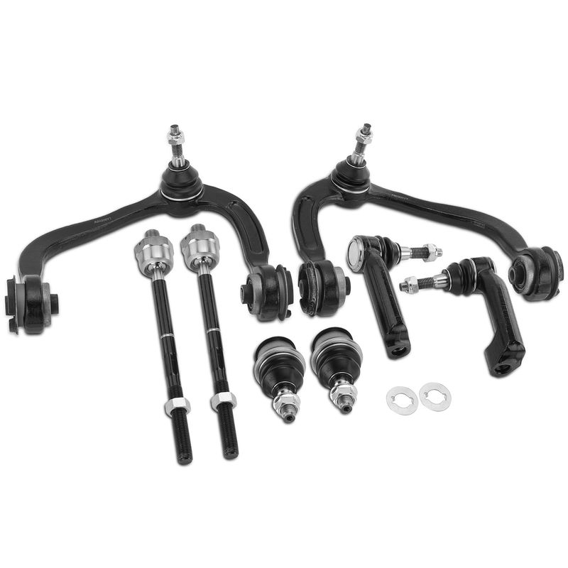 8x Control Arm with Ball Joint & Tie Rod End for Ford Expedition 2007-2014