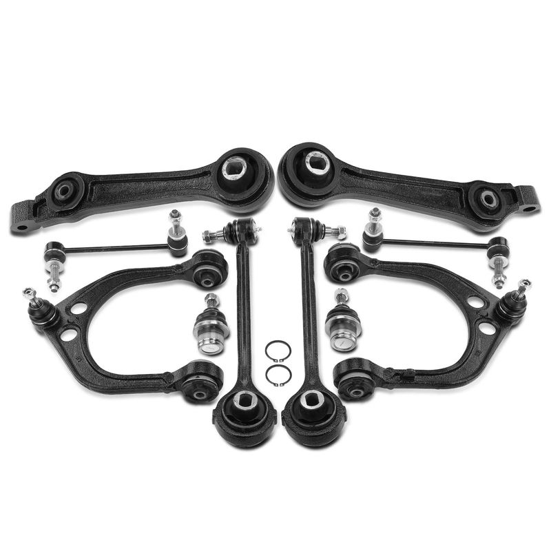 10x Control Arm with Ball Joint & Sway Bar Link Kit for Chrysler Dodge Charger