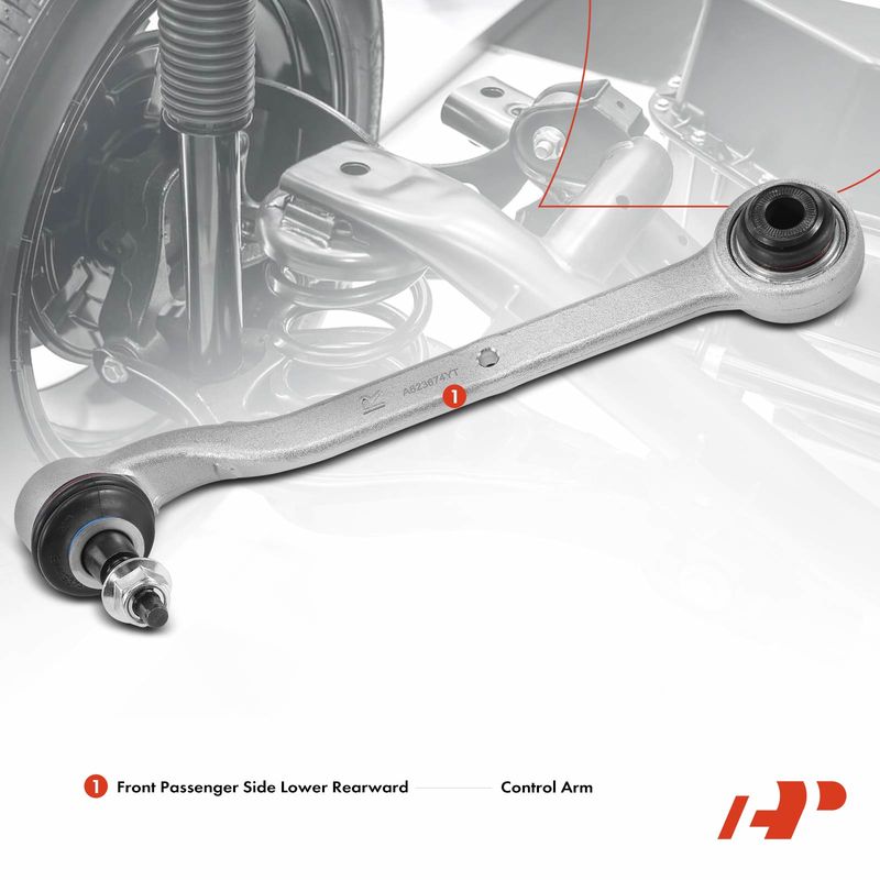 Front Right Lower Rearward Control Arm with Ball Joint for Ford Mustang 15-21