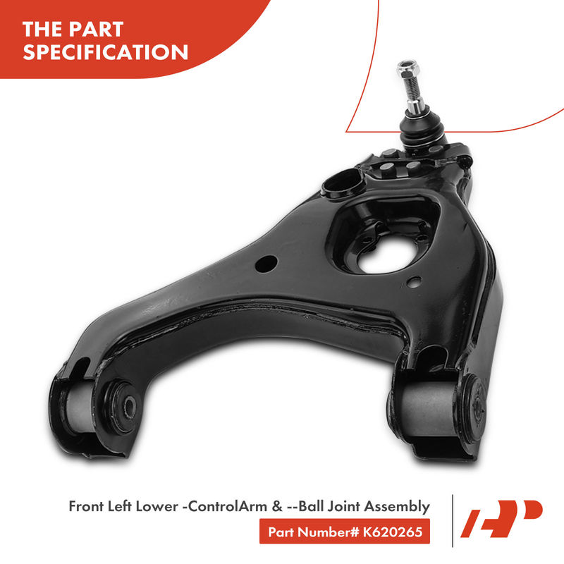 10x Control Arm with Ball Joint & Sway bar for Chevy Silverado 1500 GMC Sierra