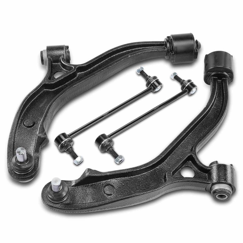 4x Control Arm with Ball Joint & Sway Bar for Dodge Caravan Chrysler Plymouth
