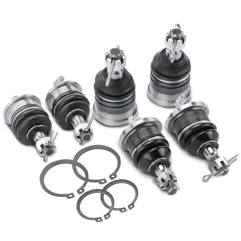 6x Ball Joint for Honda Accord 90-97 Isuzu Oasis 96-99 Non-Adjustable Type