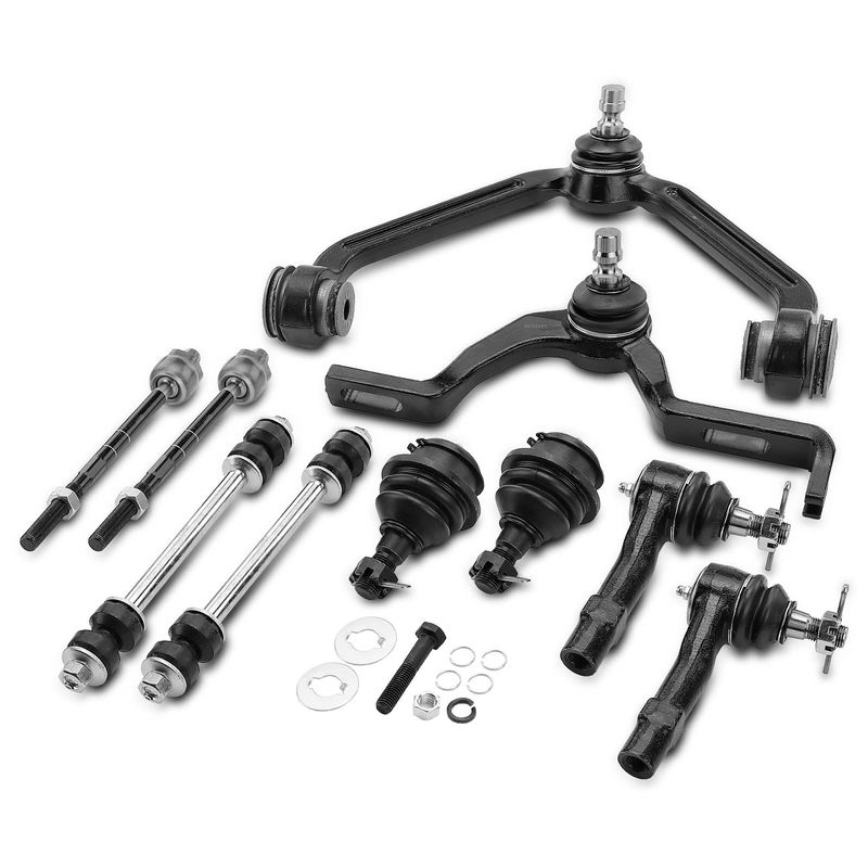 10x Control Arm & Sway Bar Link & Tie Rod End & Ball Joint for Ford Mazda
