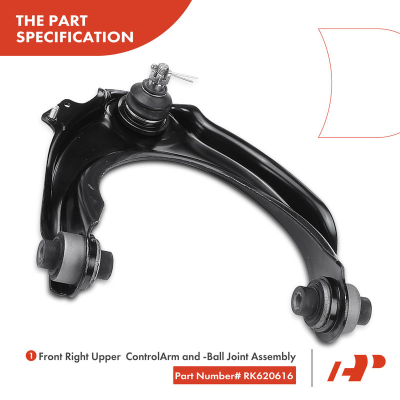 10x Control Arm & Stabilizer Bar Link & Tie Rod End & Ball Joint for Honda