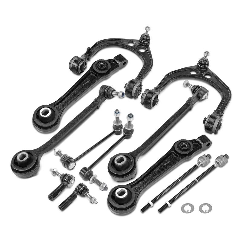 12x Control Arm & Sway Bar Links & Tie Rod for Dodge Charger Chrysler 05-10