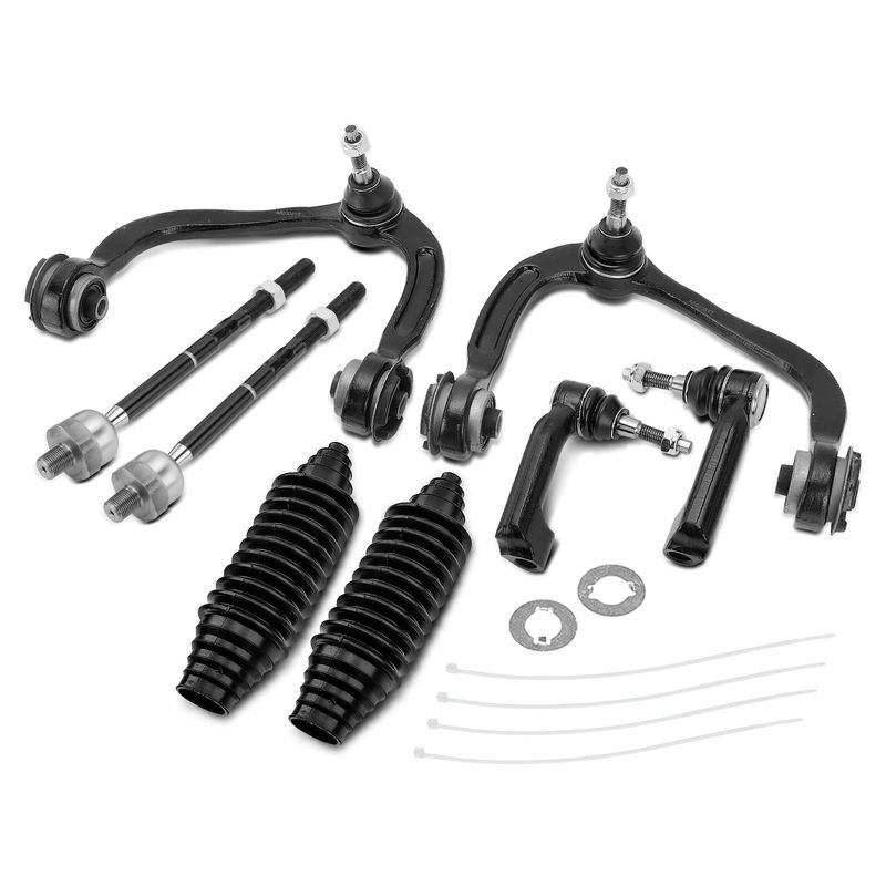8x Control Arm with Ball Joint & Tie Rod End for Ford Expedition F-150 Lincoln