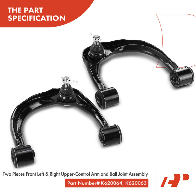12x Control Arm with Ball Joint Assembly & Sway Bar Link for Toyota Lexus GX470