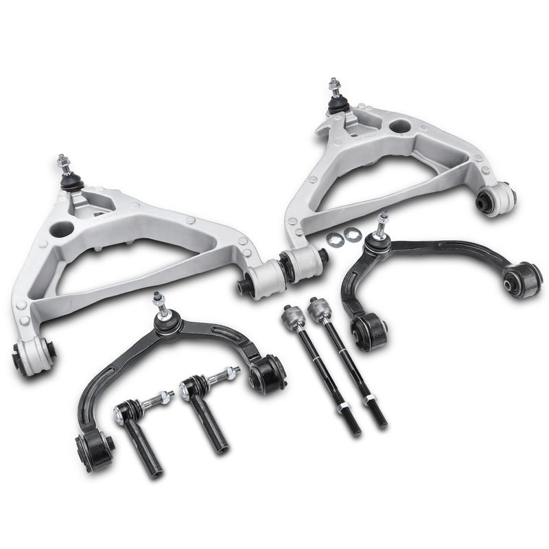 8x Front Control Arm Tie Rod End for Ford Expedition 2004-2006 V8 5.4L LH & RH