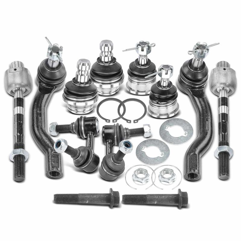 10x Tie Rod End & Ball Joint & Sway Bar Link for Nissan Frontier Pathfinder