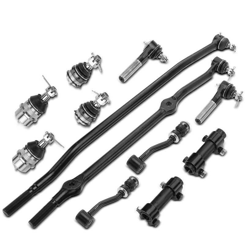 12x Stabilizer Bar Link & Tie Rod End for Jeep Grand Cherokee 1993-1995