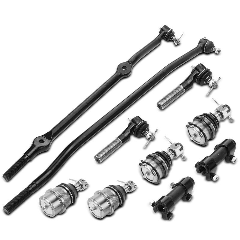 10x Inner & Outer Tie Rod End with Ball Joint for Jeep Grand Cherokee 1993-1998