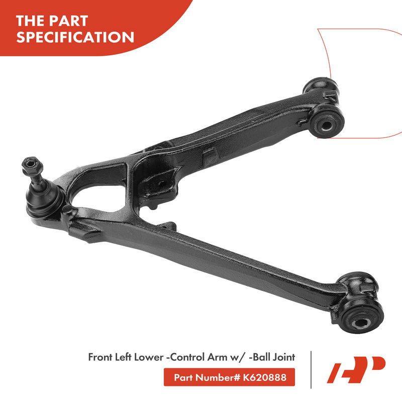4x Front Lower & Upper Control Arm with Ball Joint for Chevrolet Silverado 1500