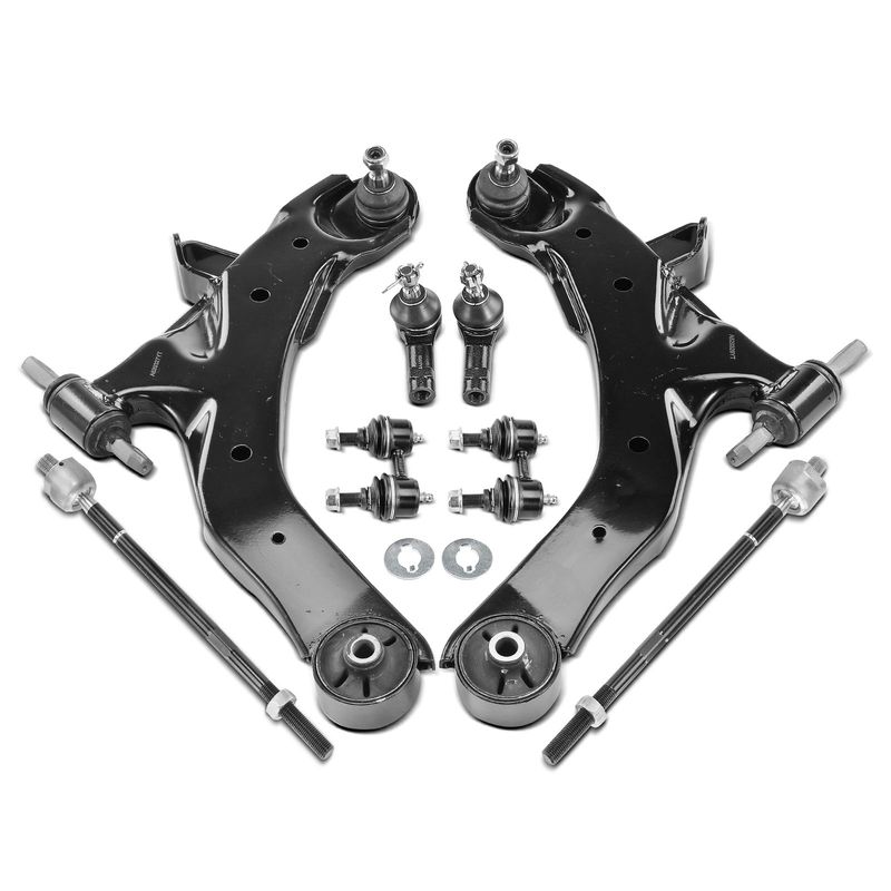 8x Control Arm with Ball Joint & Sway Bar Link for Hyundai Elantra 01-06