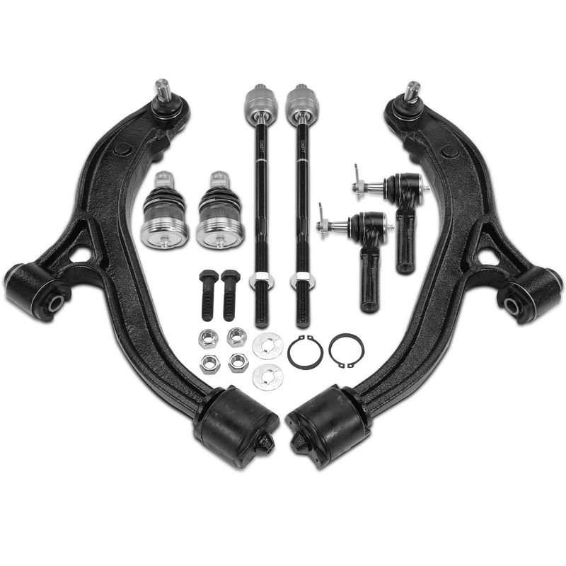 8x Control Arm with Ball Joint & Tie Rod End for Dodge Chrysler Plymouth