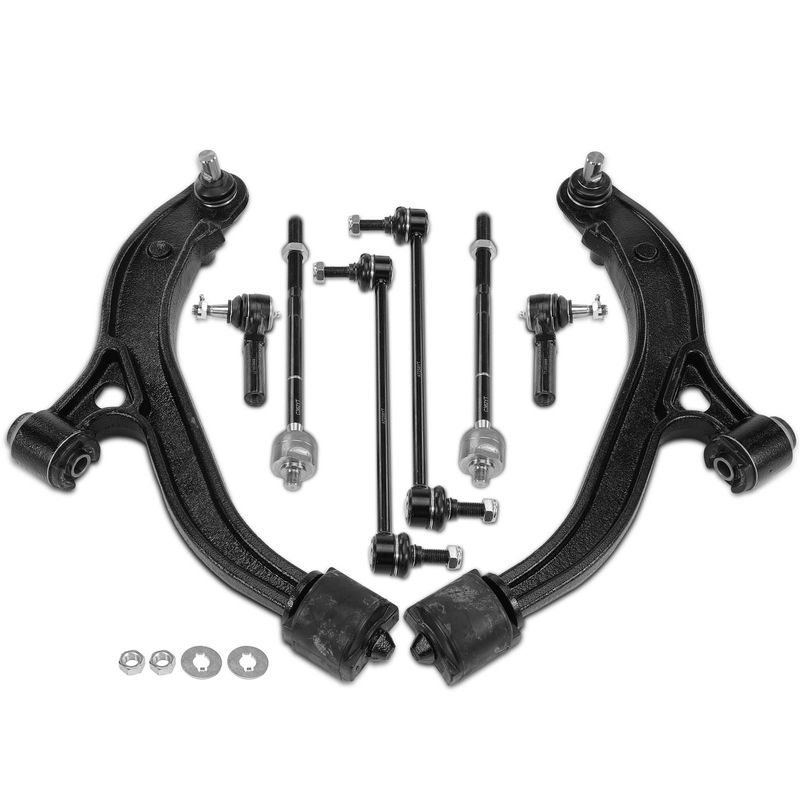 8x Control Arm with Ball Joint Assembly & Stabilizer Bar Link for Dodge Chrysler