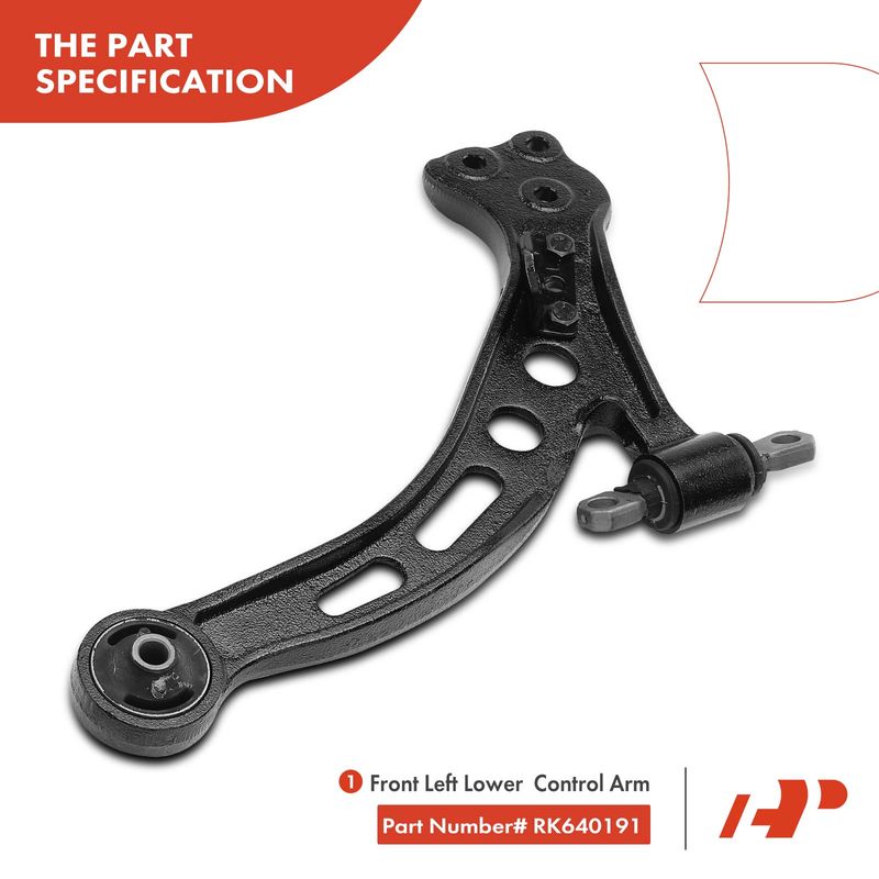 10x Control Arm with Ball Joint & Sway Bar Link Tie Rod End for Toyota Lexus