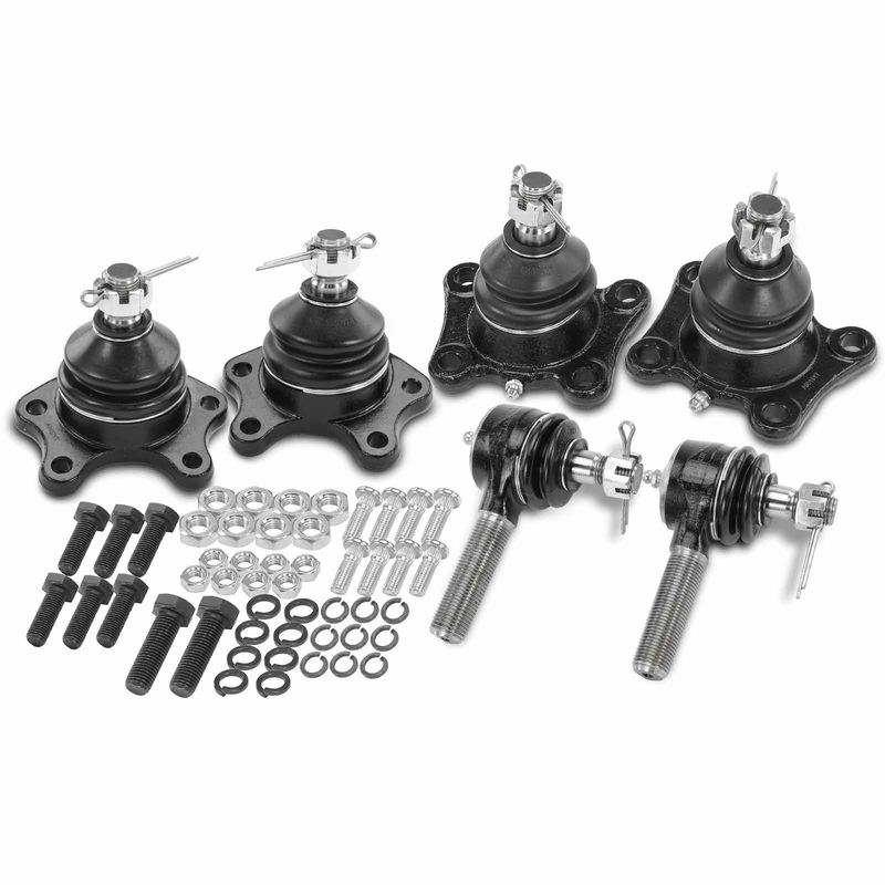 6x Tie Rod End & Ball Joint for Toyota Pickup 4Runner T100 1993-1998