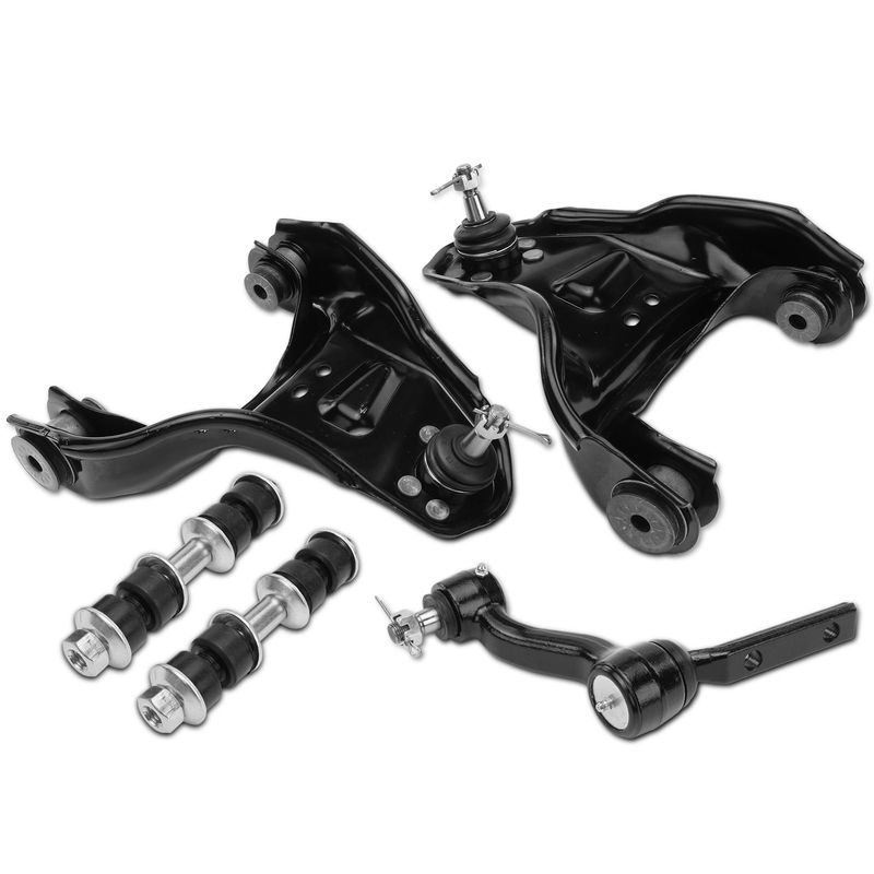 5x Control Arm with Ball Joint & Sway Bar Link for Chevy Blazer GMC Jimmy