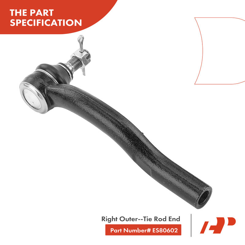 2x Left & Right Outer Tie Rod End for Toyota Camry Avalon Solara Lexus ES330