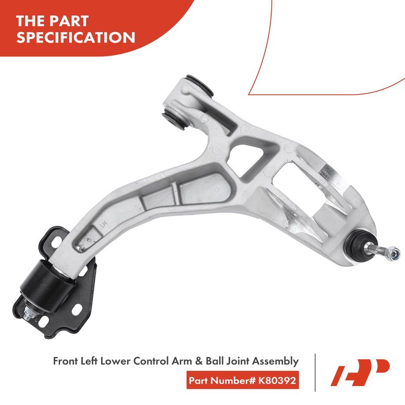 Front Left Lower Control Arm with Ball Joint for Ford Crown Victoria 4.6L
