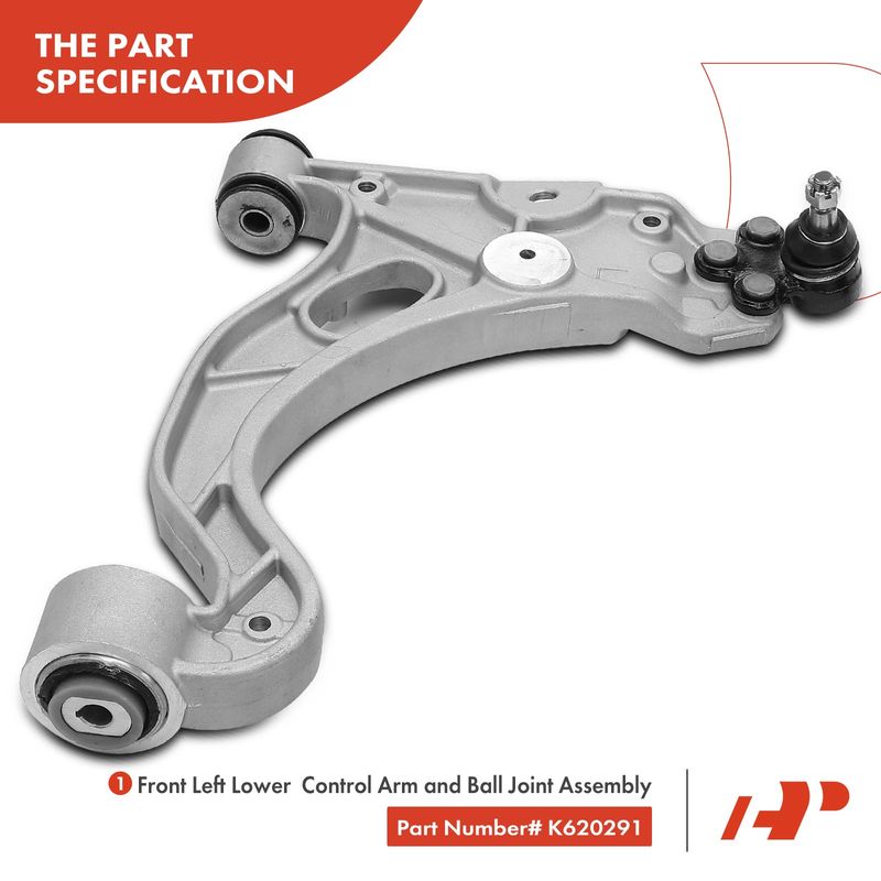 8x Control Arm with Ball Joint & Tie Rod End for Buick LeSabre Cadillac Pontiac