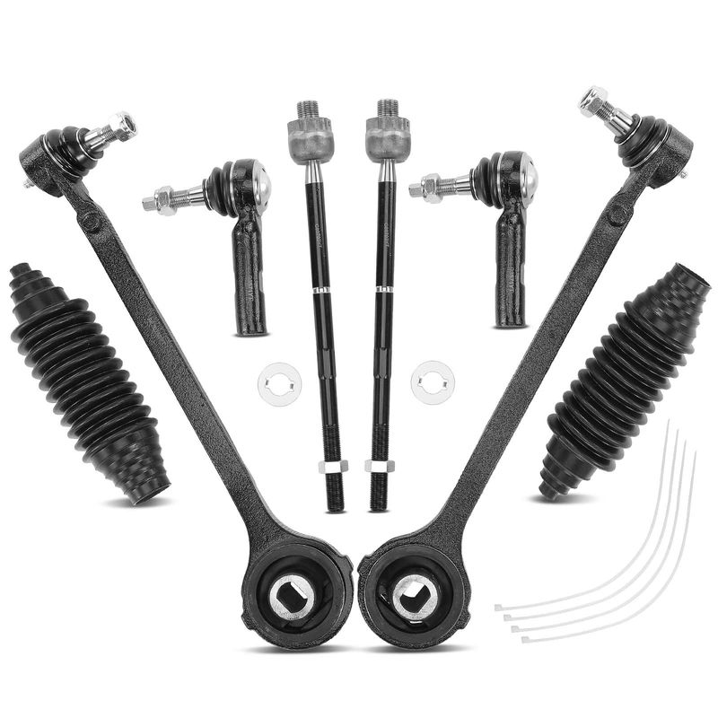 8x Control Arm with Ball Joint & Tie Rod End for Chrysler 300 Dodge Charger