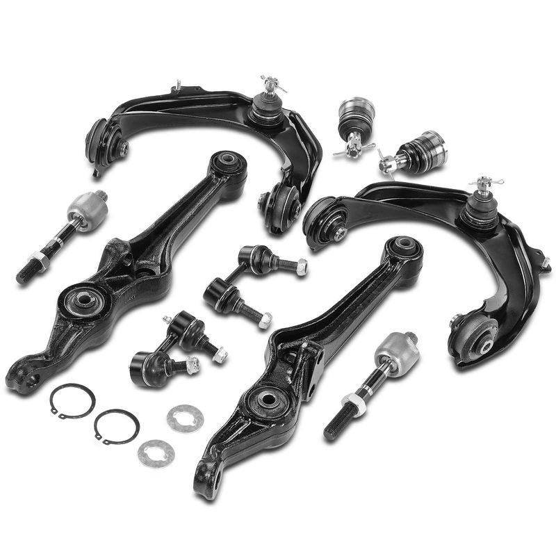 10x Control Arm Ball Joint Stabilizer Bar Link Tie Rod Kit for Acura CL TL