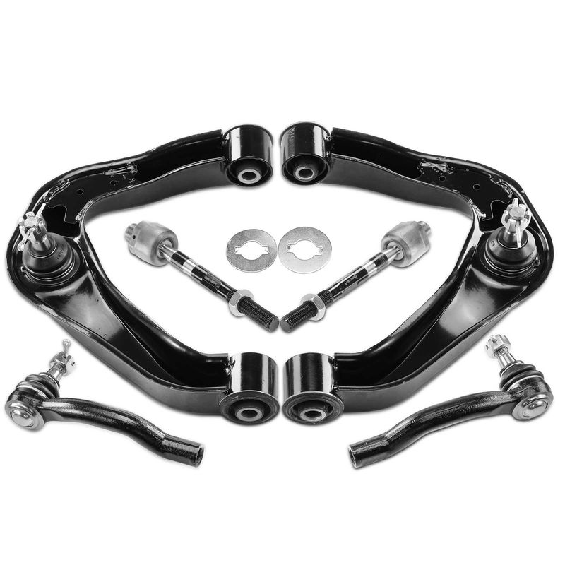 6x Control Arm & Ball Joint Tie Rod End for Nissan Frontier 2005-2019 Pathfinder