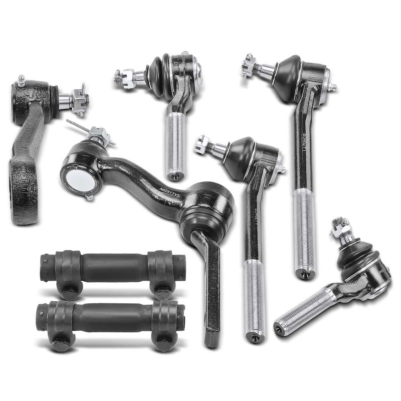 8x Inner & Outer Tie Rod End for Chevrolet Blazer S10 GMC Jimmy Sonoma 1998-2004