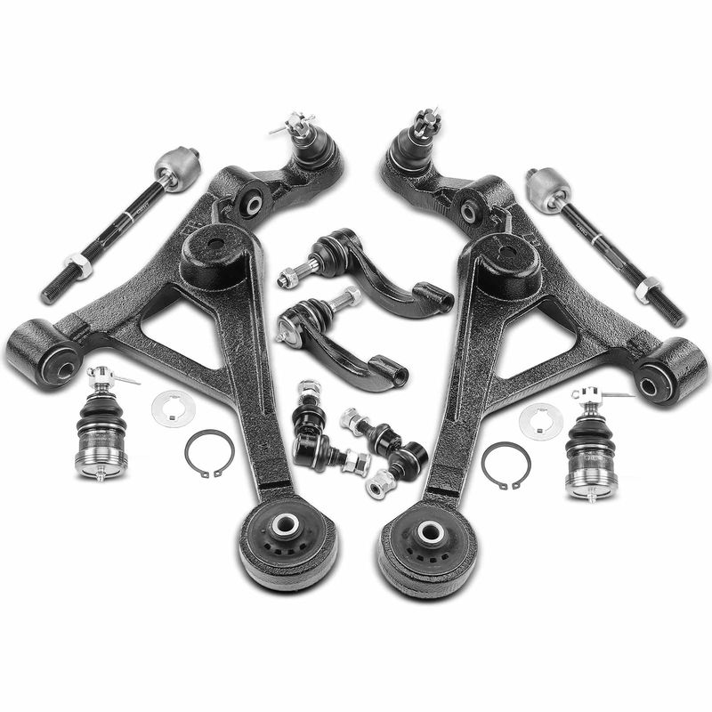 10x Control Arm with Ball Joint Tie Rod End for Chrysler Sebring Dodge Stratus