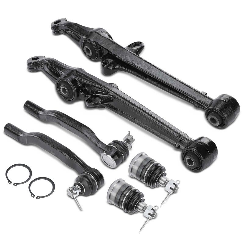 6x Control Arm & Tie Rod End & Ball Joint for Honda Accord Acura Isuzu Oasis