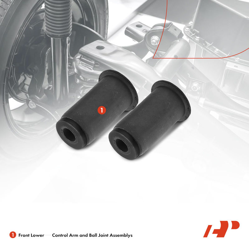 2x Front Lower Control Arm Bushing for Dodge Dakota 87-04 Durango 99-03 RWD