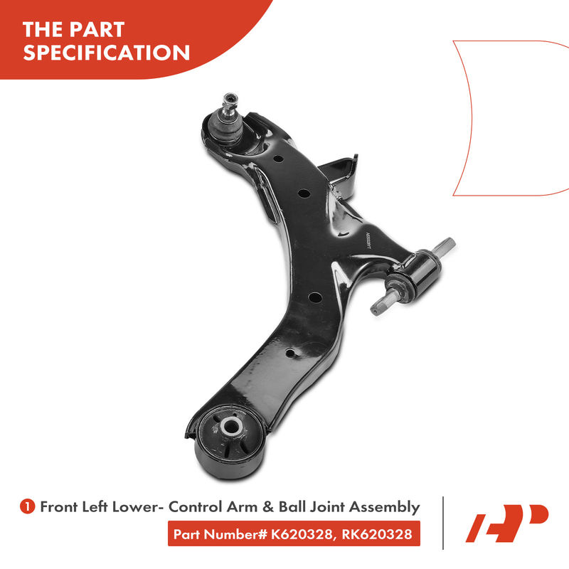 10x Control Arm & Stabilizer Bar Link &Tie Rod for Hyundai Elantra 2001-2006