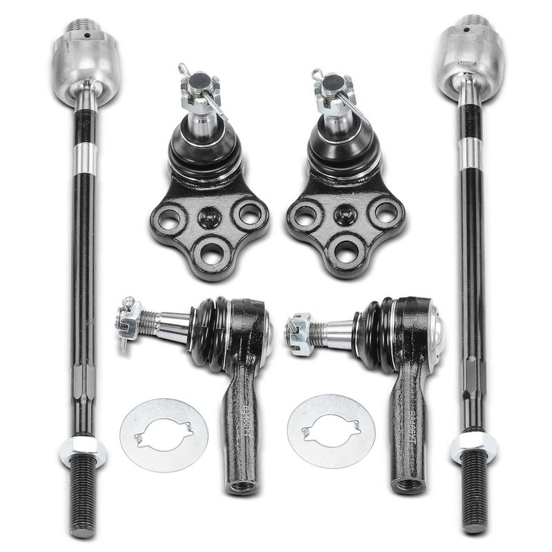 6x Tie Rod End & Ball Joint for Nissan Pathfinder 1996-2004 INFINITI QX4