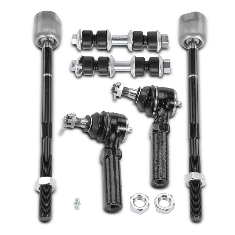 6x Stabilizer Bar Link Tie Rod End for Dodge Plymouth Neon 1995-1998