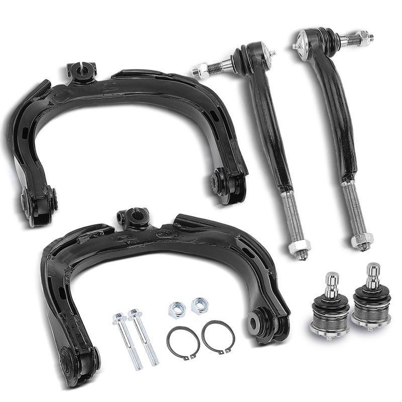 6x Control Arm Tie Rod End Ball Joint for Buick Rainier Chevy SSR GMC Envoy