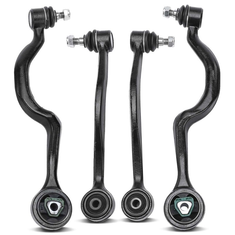 4x Control Arm with Ball Joint for BMW E34 525i 535i 540i M5 2.5L 3.5L 3.6L 4.0L