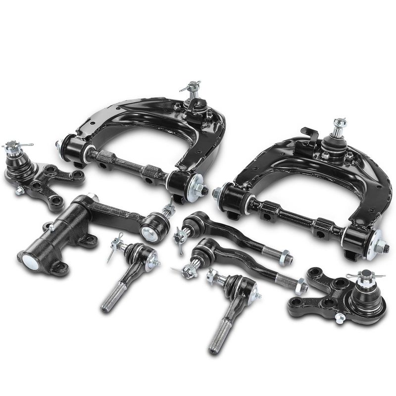 9x Control Arm with Ball Joint & Sway Bar Link for Mitsubishi Montero 1997-2000