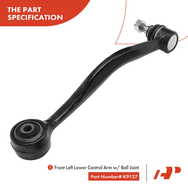 4x Control Arm with Ball Joint for BMW E34 525i 535i 540i M5 2.5L 3.5L 3.6L 4.0L